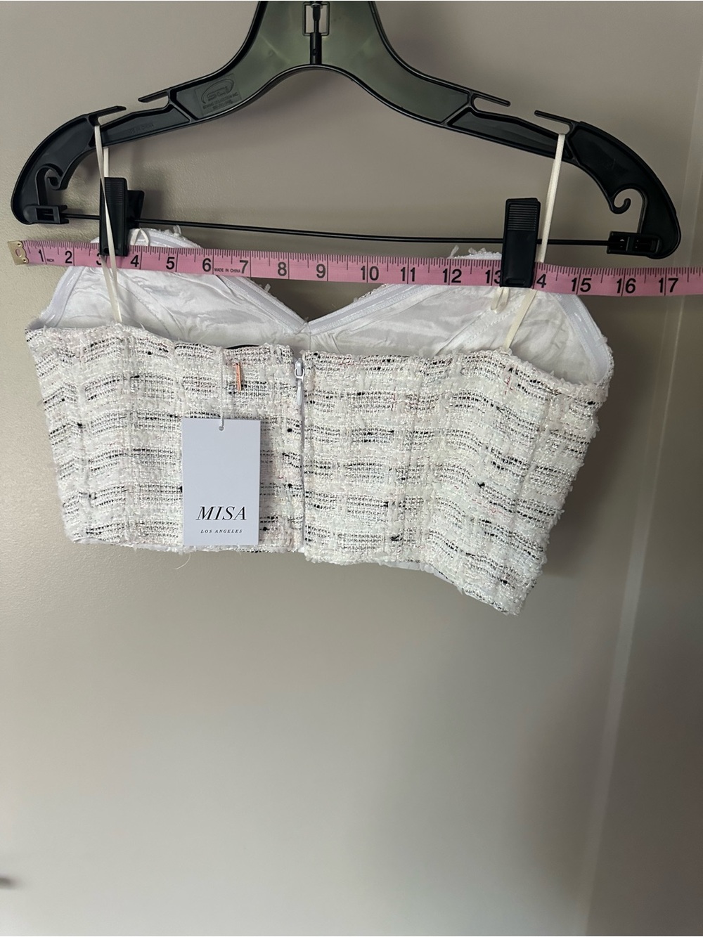 Astor Bustier in Winter White
MISA Los Angeles - Picture 9 of 11